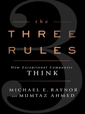 The Three Rules - ebook